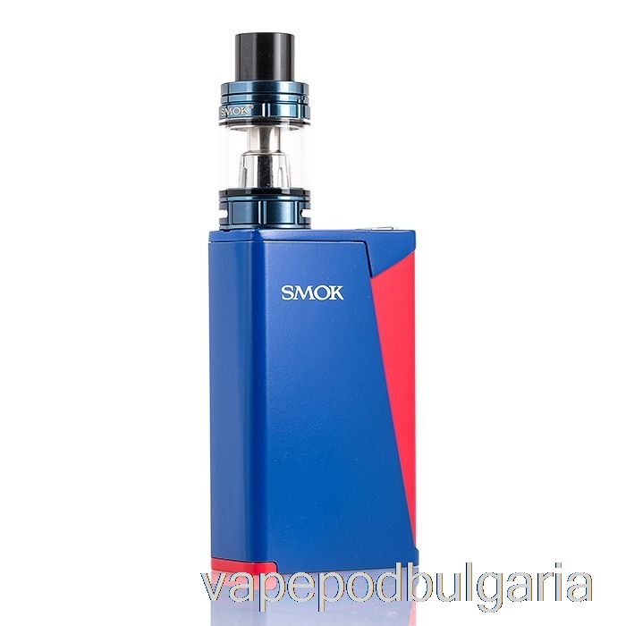 Vape Bulgaria Smok H-priv Pro 220w Tc Starter Kit син / червен